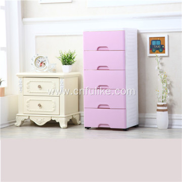 Plastic Cabinet Baby Storage Drawer for Bed Room